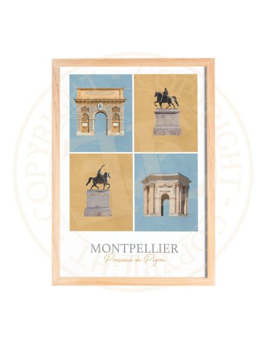 Affiche Montpellier 